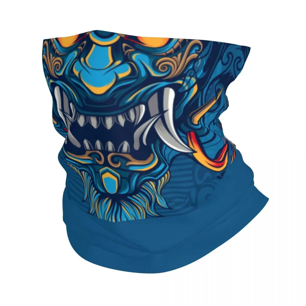 Komainu Samurai Oni Neck Warmer Scarf 5