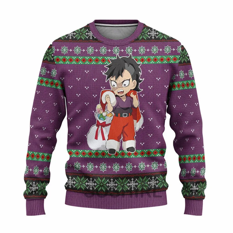 Demon Slayer Ugly Christmas Sweater 4