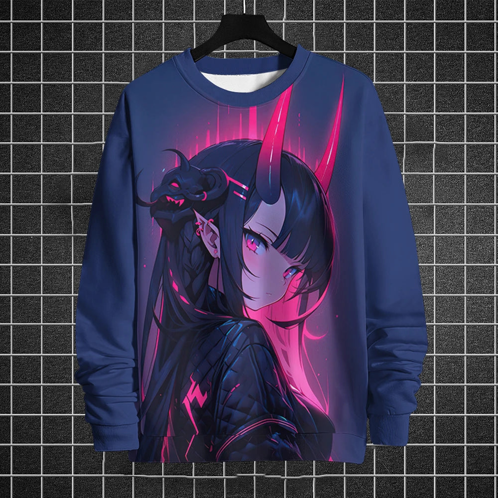 Anime 3d Print Sweatshirt Style 3