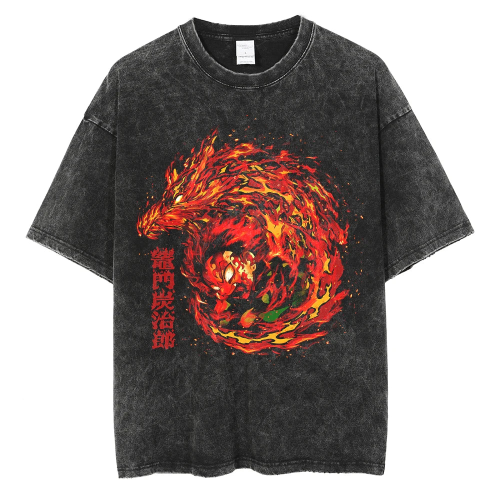 Demon Slayer Zenitsu Hashira Vintage Tshirt Style 16