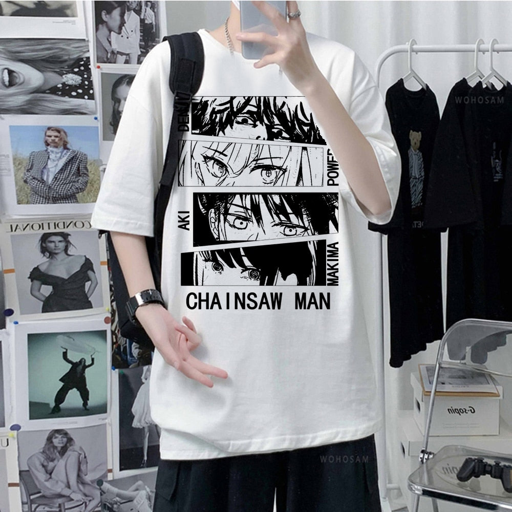 Chainsaw Man Anime T Shirt 3