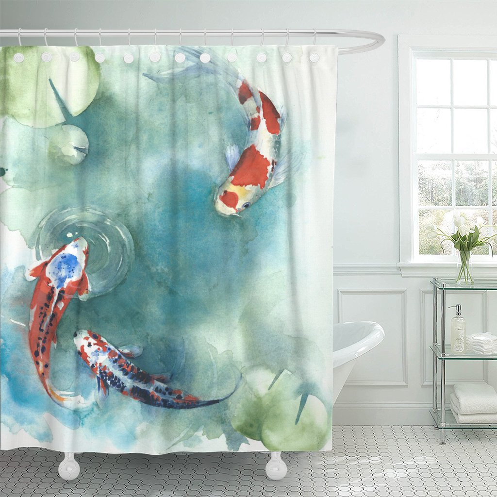 Japanese Style Shower Curtain 6