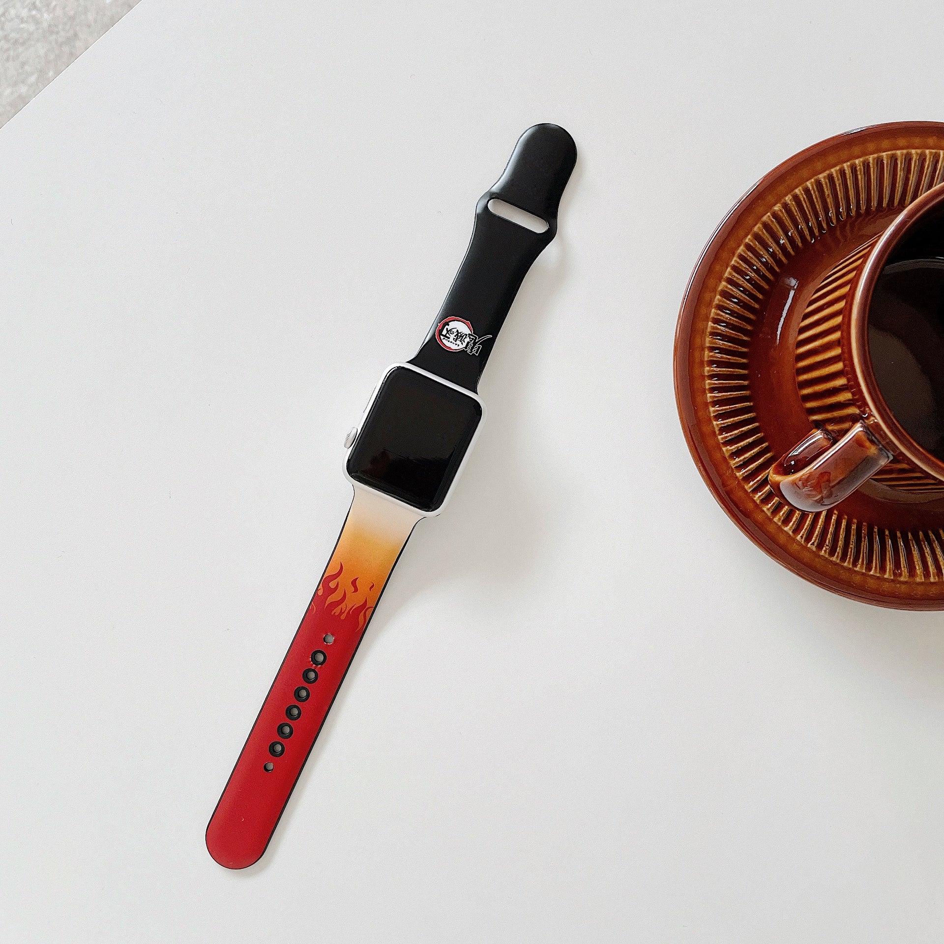 Demon Slayer Band For Apple Watch Ultra United States Flame red