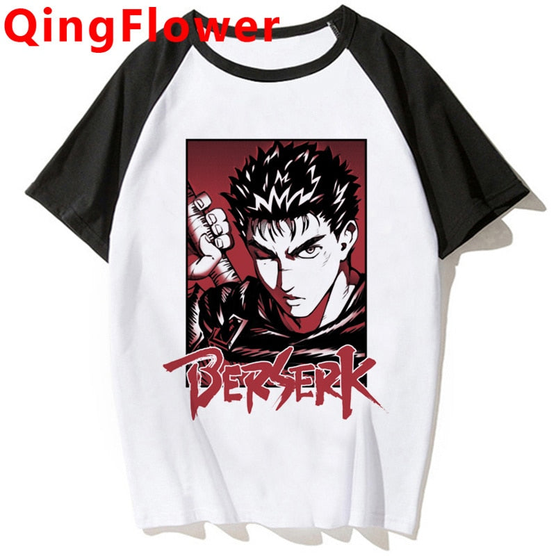 Berserk Gatsu Vintage Anime T Shirt style 13