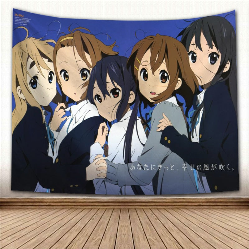 K-ON Anime Wall Hanging Tapestry 2