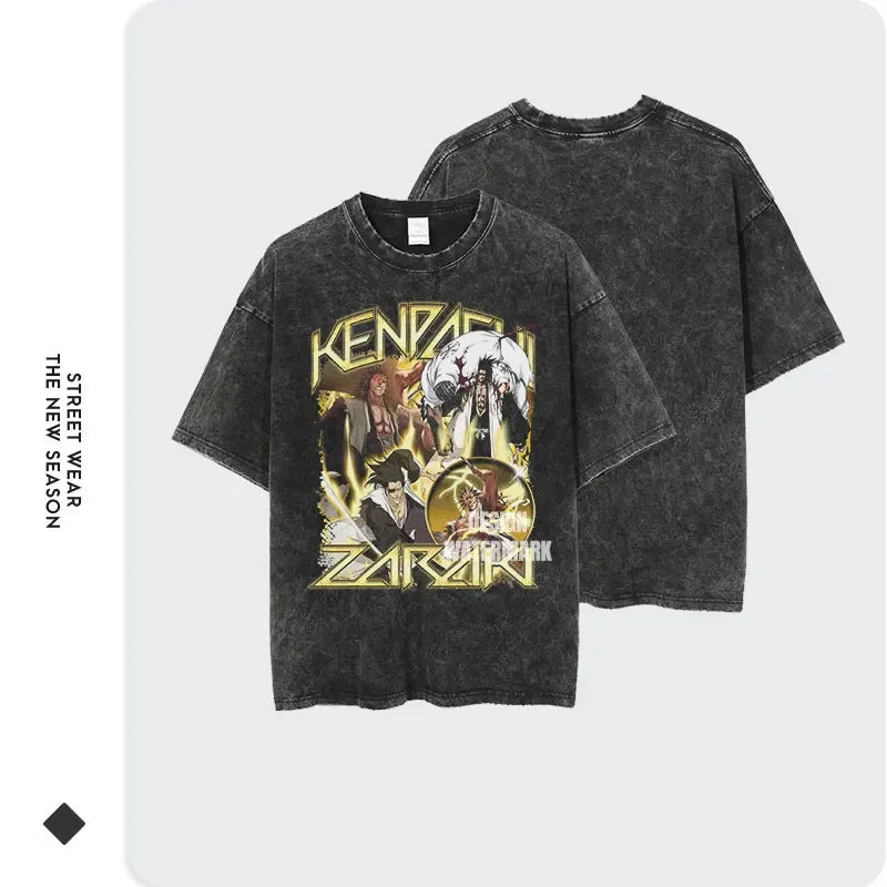 Bleach Zaraki Kenpachi Vintage T-shirt