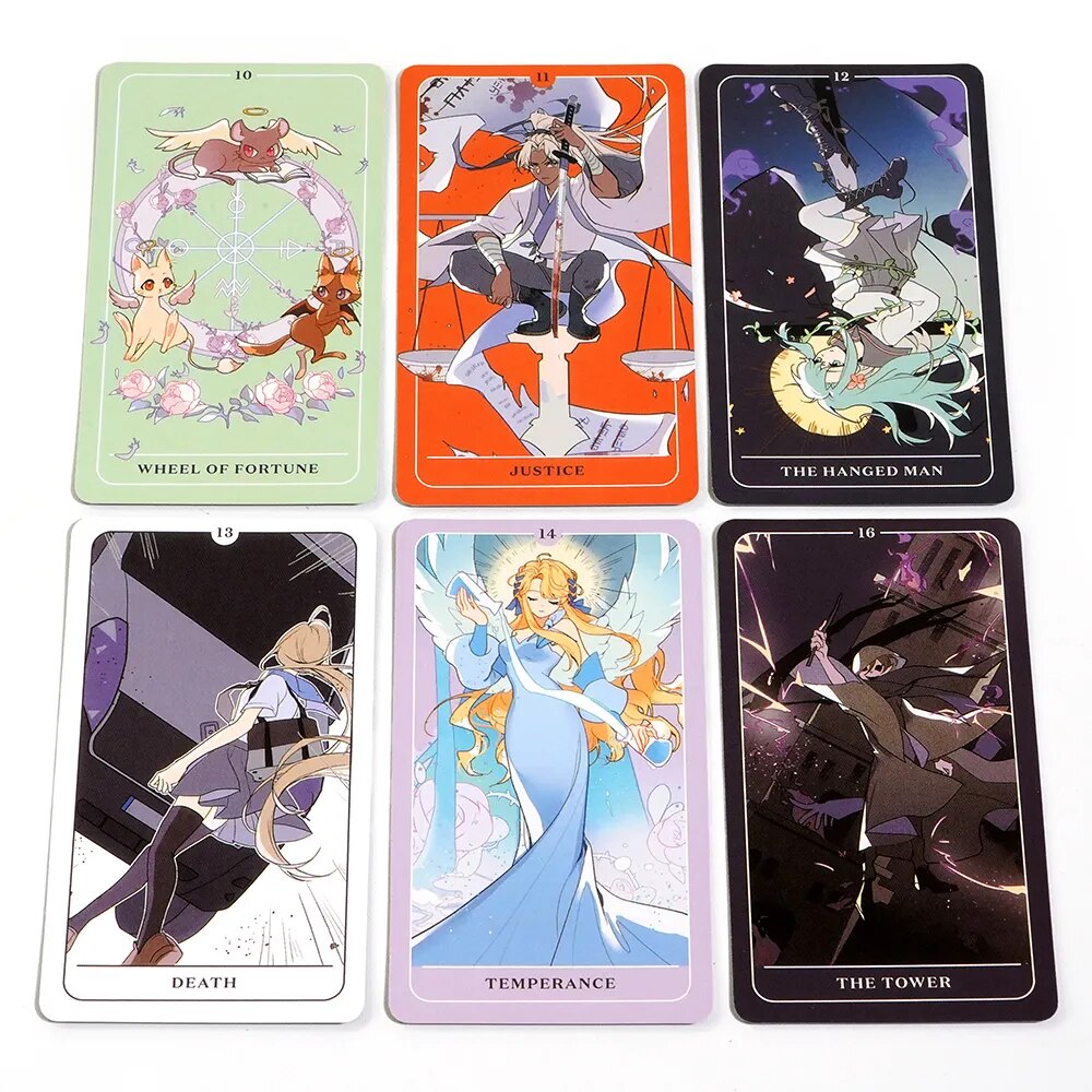 Anime Tarot Deck Playing Cards | High Quality Anime Playing Poker Cards –  OTAKUSTORE