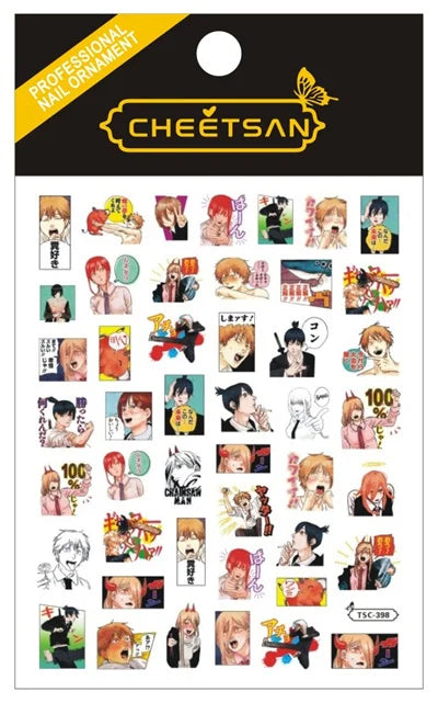 Bleach Designs Anime Acrylic Nails Sticker