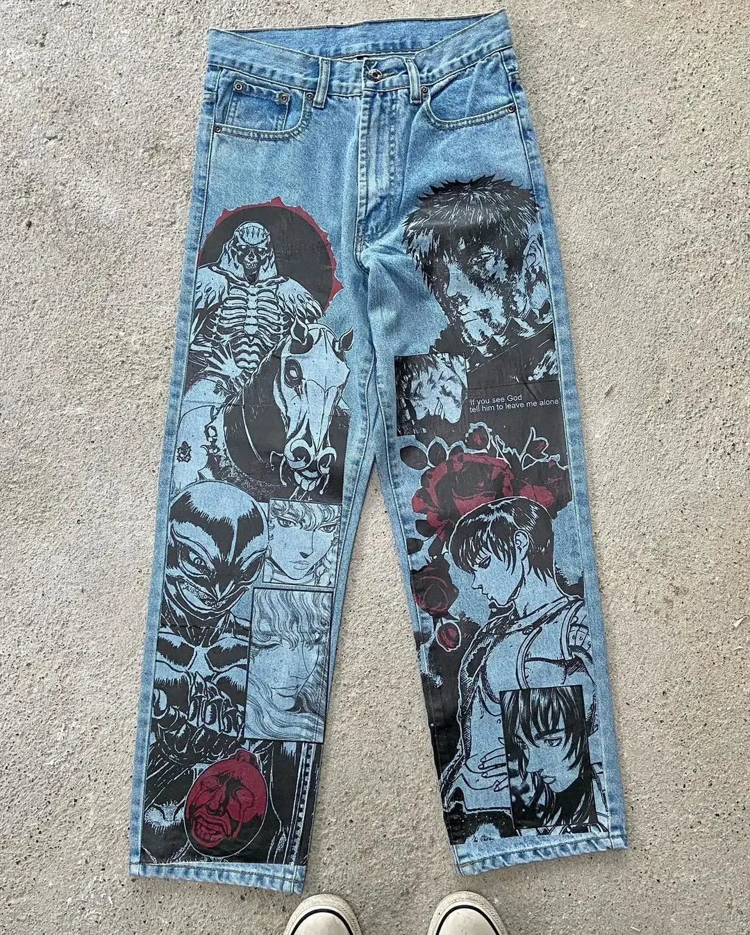 Jujutsu Kaisen Denim Jeans Style 5