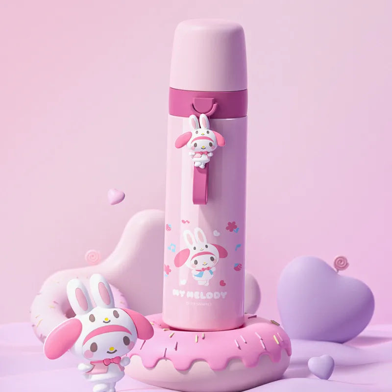 Sanrio Anime Tumbler Cup Bottle Pink