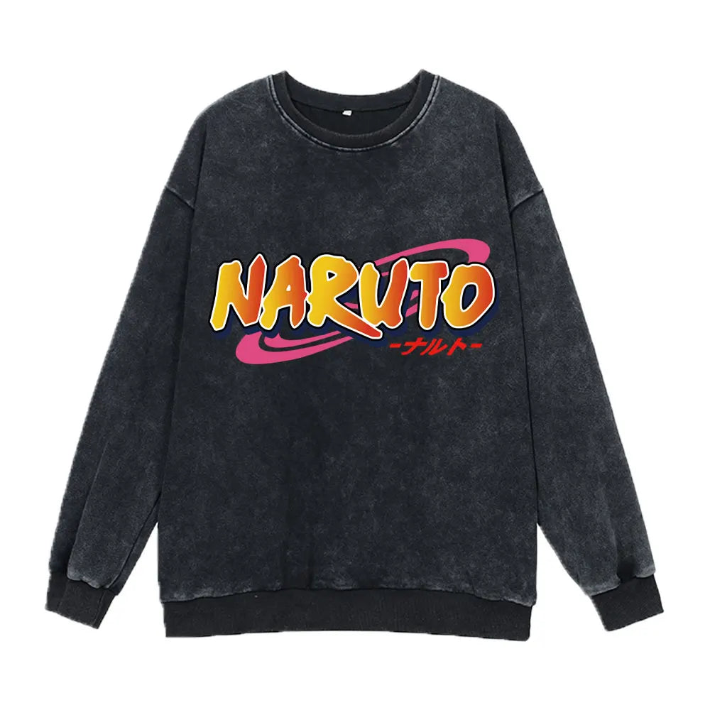 Naruto Full Sweatshirt Black15