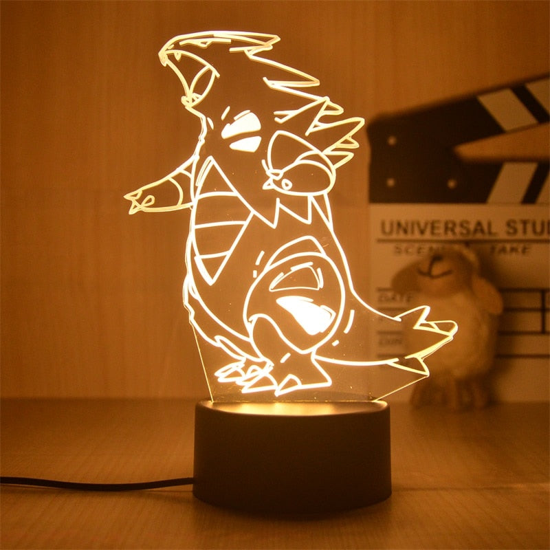 Pokemon Anime 3D LED desk lamp Action Figure 23 12cm