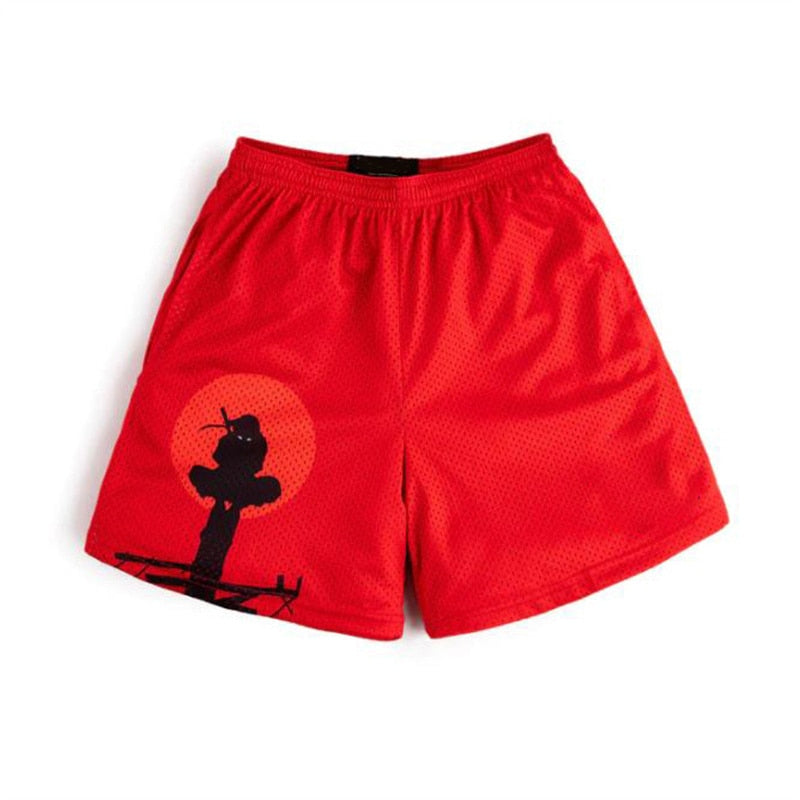 Naruto Anime Gym Shorts for Fitness Workout Style 14