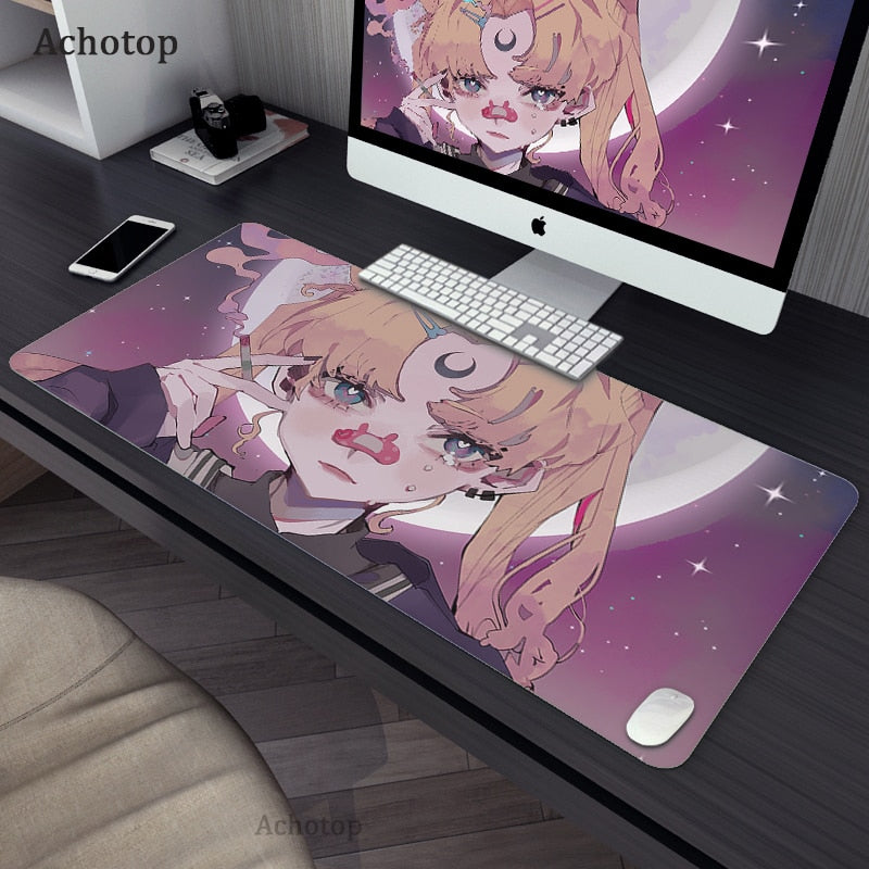 Anime Girl Large Gaming Mouse Pad 13