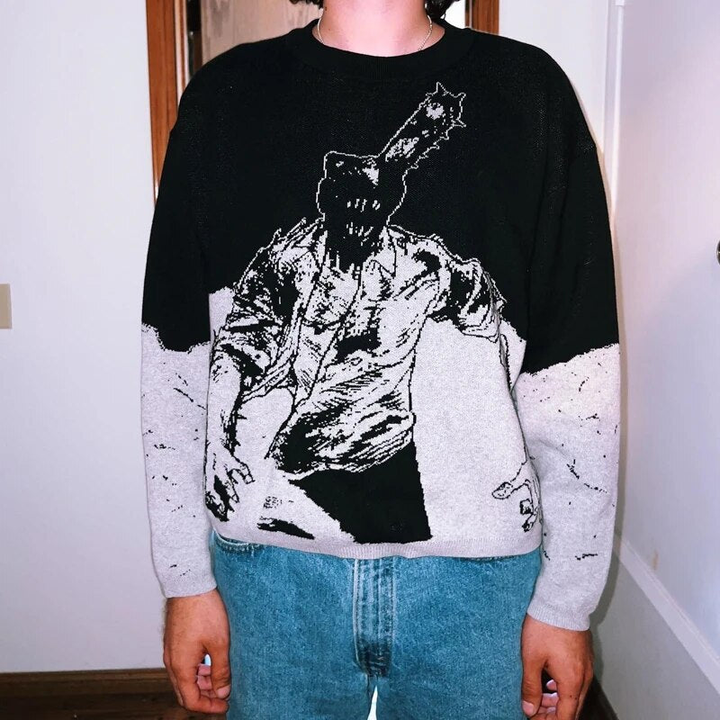 Anime Chainsaw Man Sweater