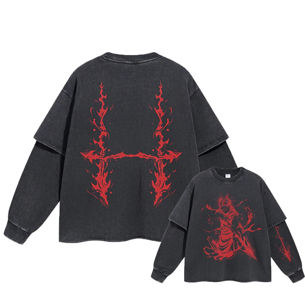 Jujutsu Kaisen Choso Double Layer Sweatshirt Style 1