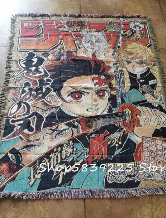 Demon Slayer Woven Rug