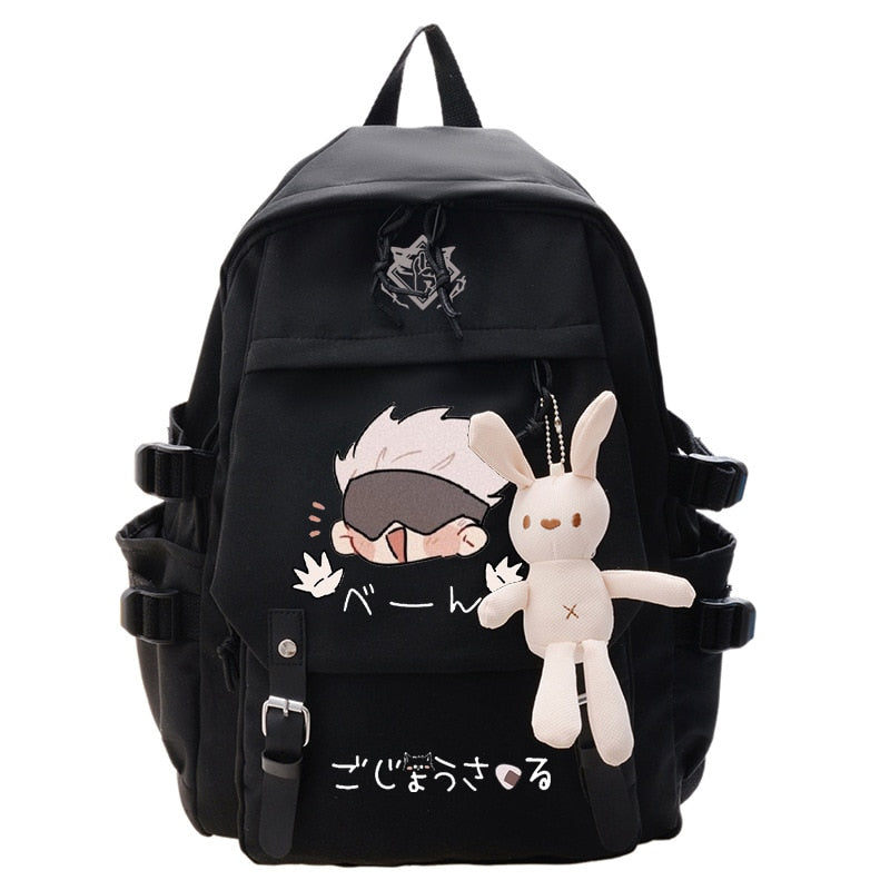 Cheap Anime Backpack To Attack The Giant One Piece Naruto Surrounding  Student Casual Canvas School Bag | Joom