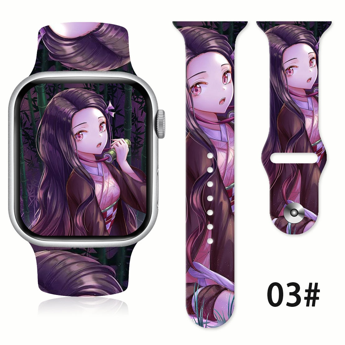 Demon Slayer Strap Band for Apple Watch 03