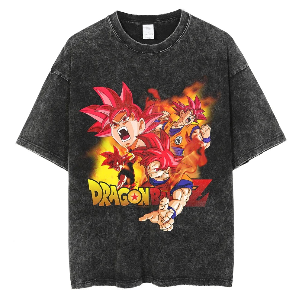Dragon Ball SSJ2 Gohan Vintage Tshirt Style 9