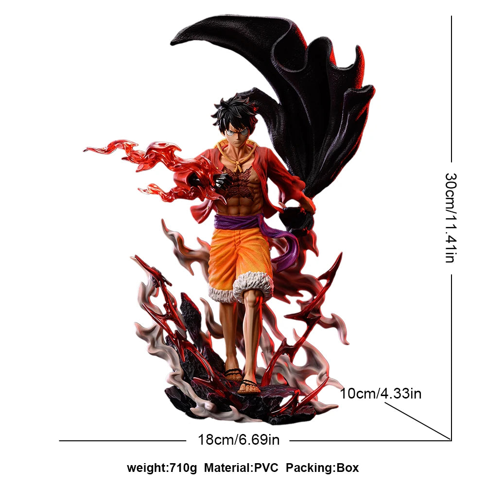 One Piece Luffy Angry PVC Action Figurine