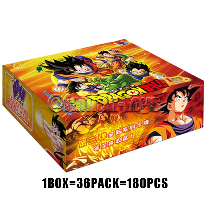 Dragon Ball Collector's Card 36 Packs With Box