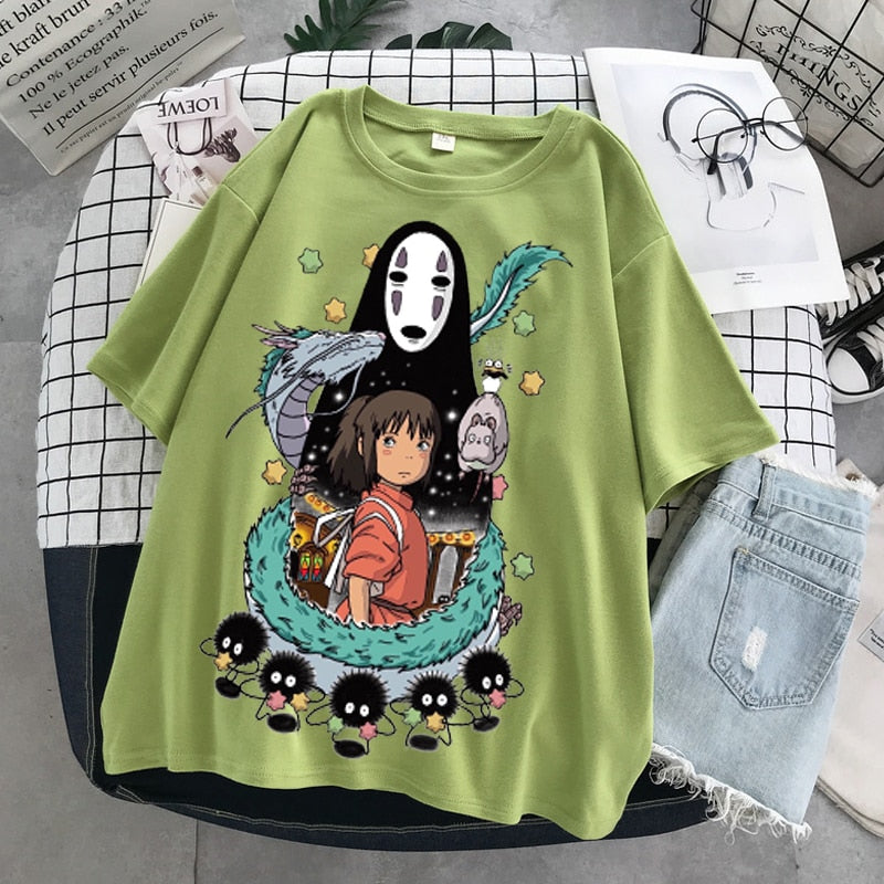 Studio Ghibli Printed Tshirt