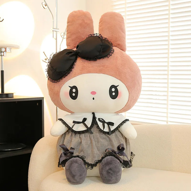 Sanrio Softly Kuromi Fluffy Stuffed Toy Charm