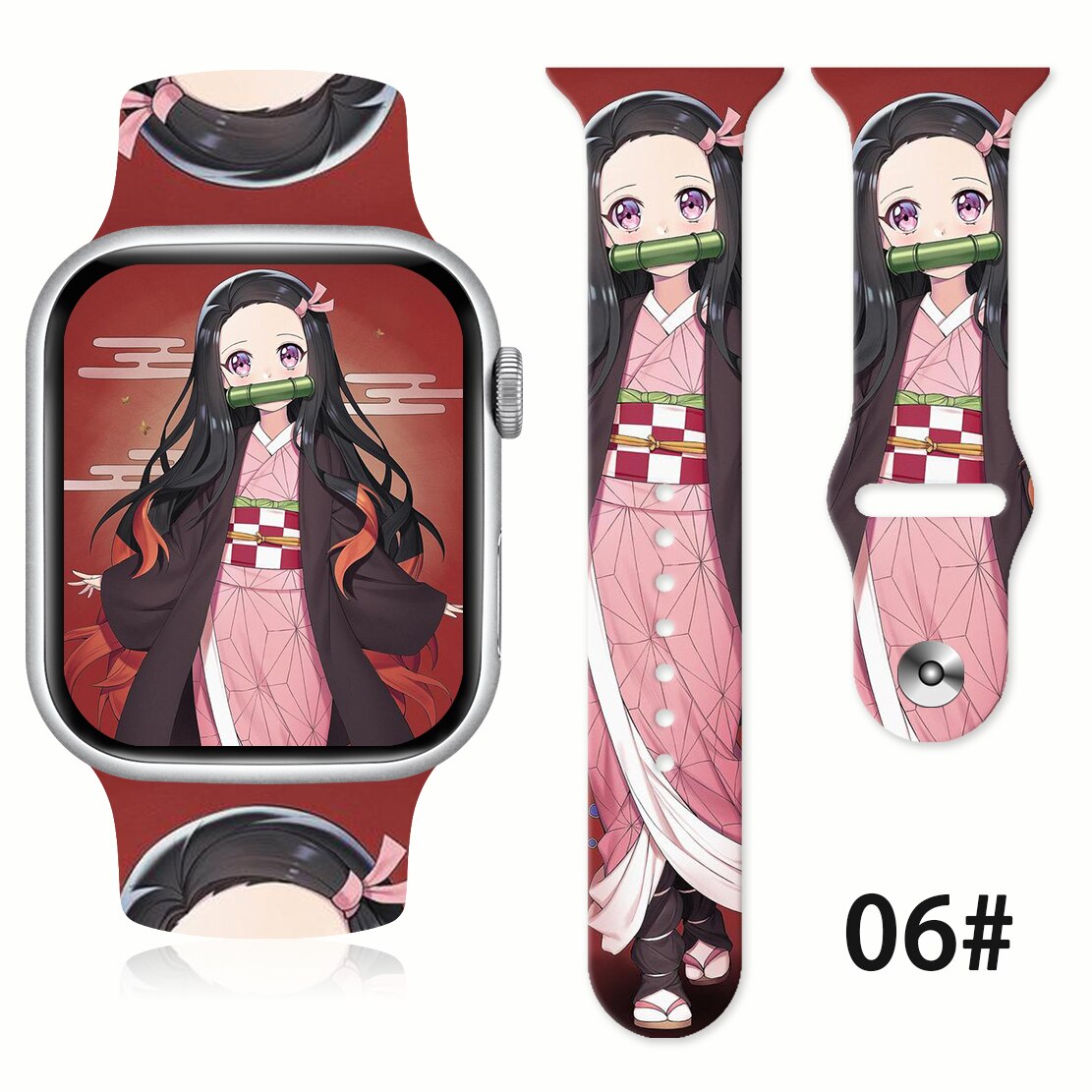 Demon Slayer Strap Band for Apple Watch 06