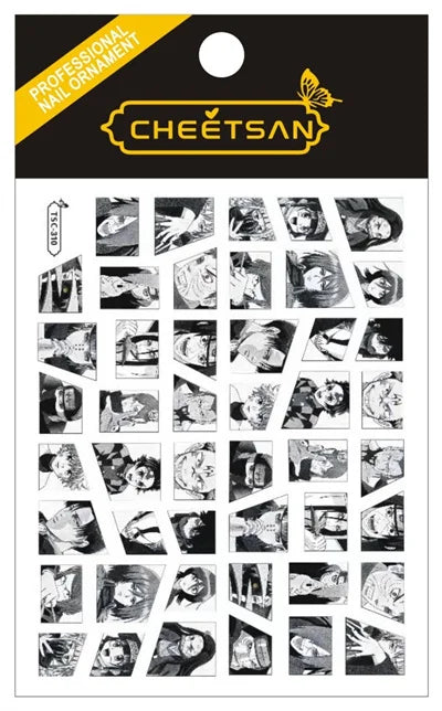 Bleach Designs Anime Acrylic Nails Sticker