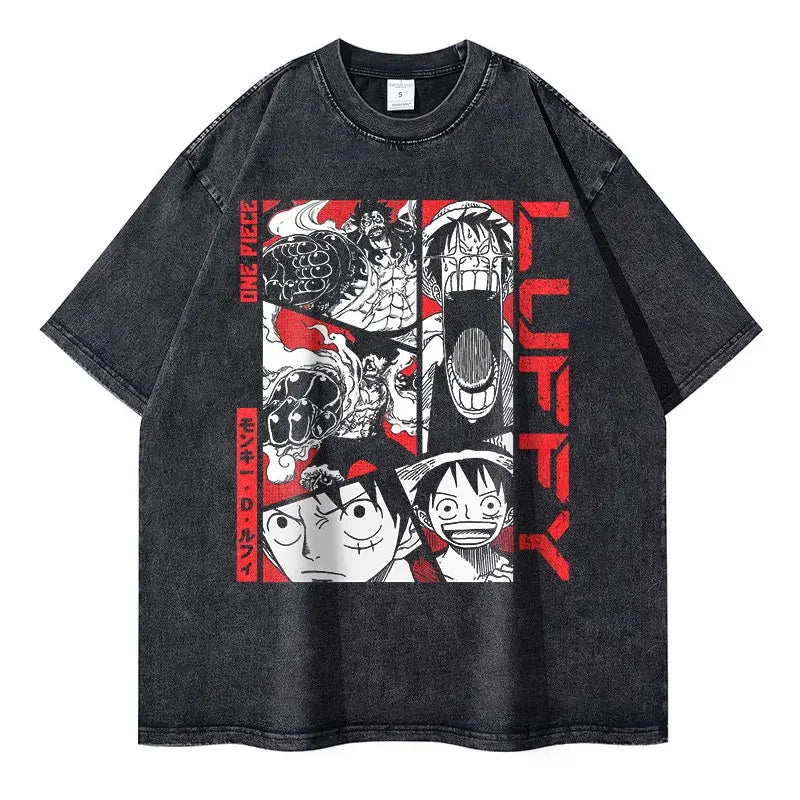 One Piece Oversized Washed T-shirt 3