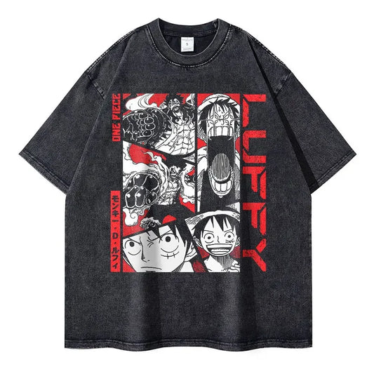 One Piece Oversized Washed T-shirt Style 3