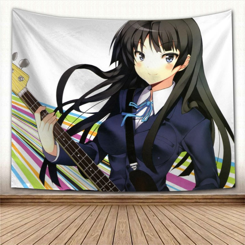 K-ON Anime Wall Hanging Tapestry