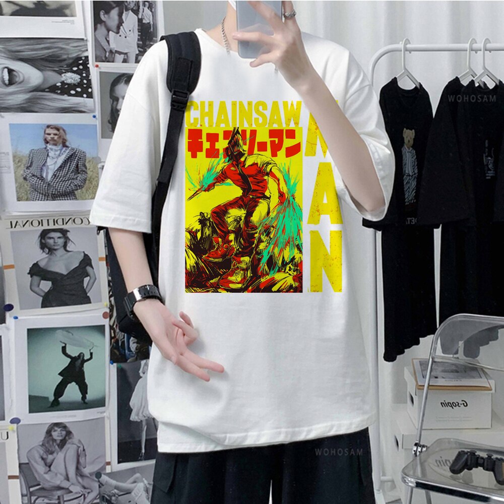Chainsaw Man Anime T Shirt 4