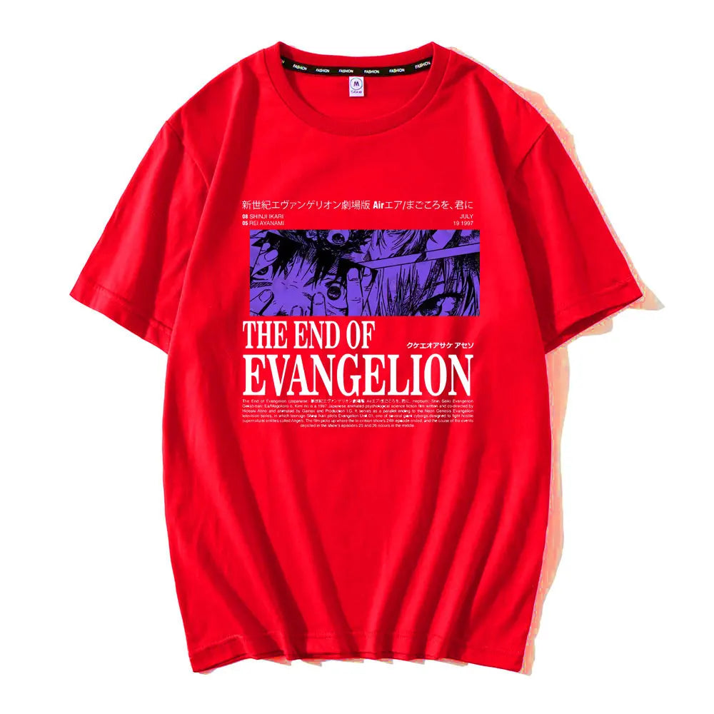 The End of Evangelion Tshirt Red