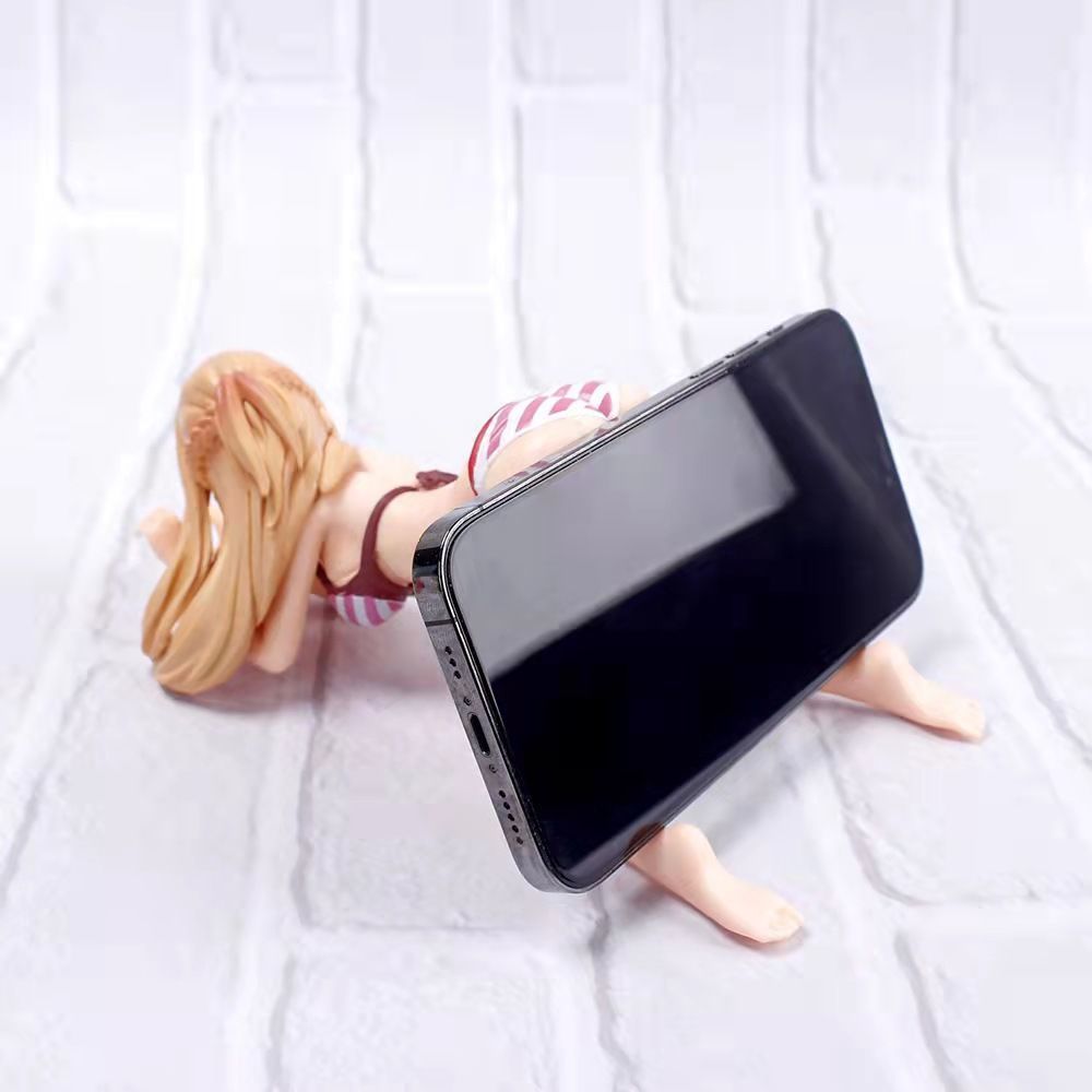 Sword Art Online Yuuki Asuna Anime Figure Phone Holder