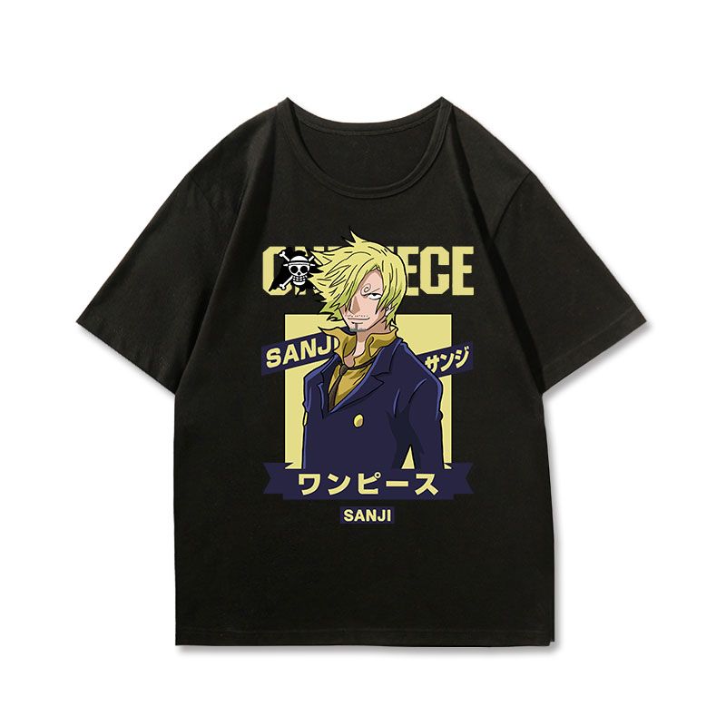 ONE PIECE Anime Print T-shirt 9