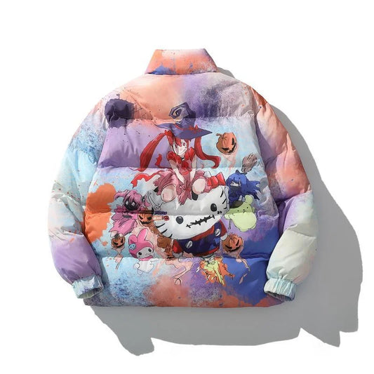 Anime Hello Kitty Puffer Jacket