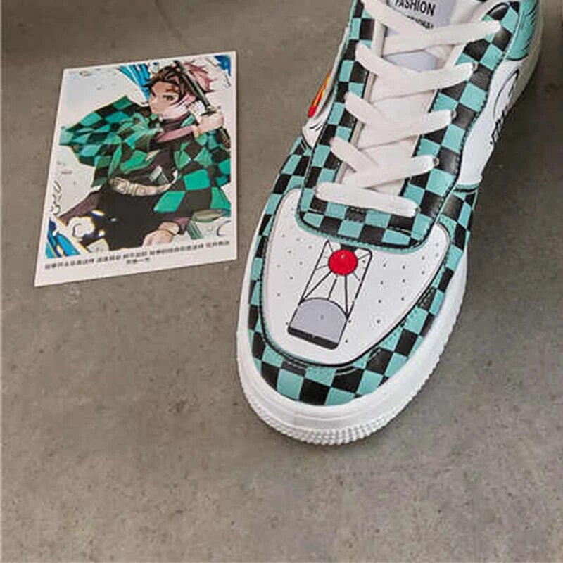 Anime Attack on Titan Shoes Tanjiro v2