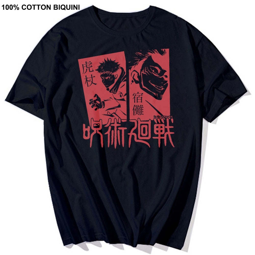 Jujutsu Kaisen Anime Printed T-shirt Style 4
