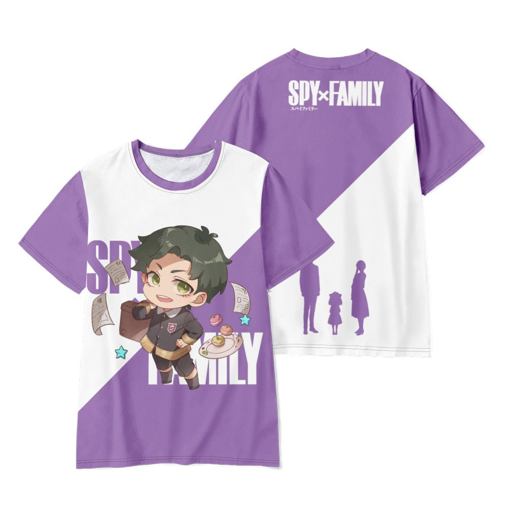 Hot Spy X Family Anime T-Shirt 6