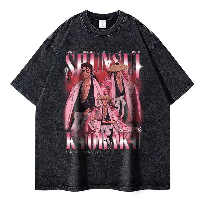 Bleach Zaraki Kenpachi Vintage T-shirt Style 11