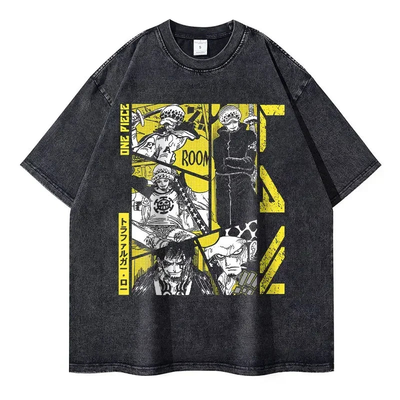 One Piece Anime Vintage T-shirt 5