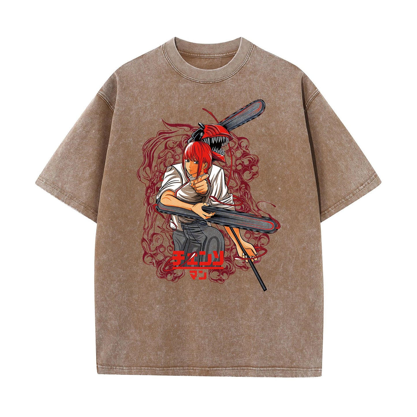Chainsaw Man Makima Vintage Tshirt Style 1
