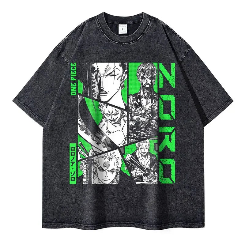 One Piece Anime Vintage T-shirt Style 14