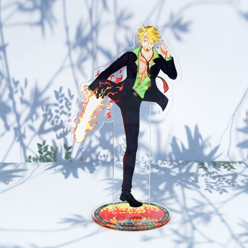 One Piece Acrylic Stand Green 16cm