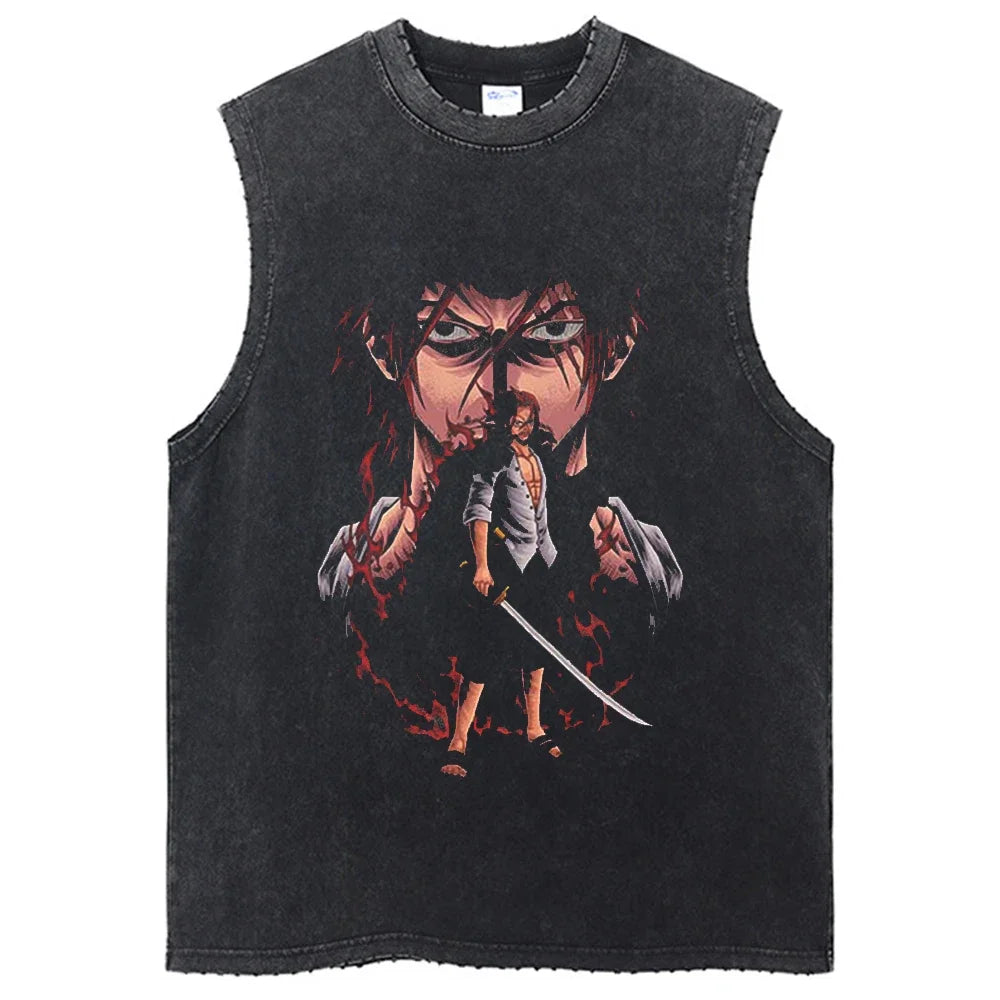 One Piece Luffy Tanktop Style 16