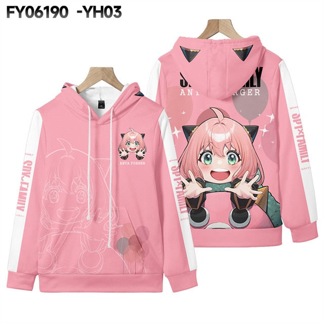 Spy X Family Anya Forger Oversized Hoodie 1