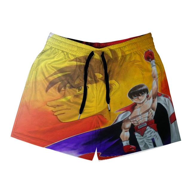 Hajime no Ippo Anime Men's Boxer Shorts  High Quality Anime Shorts –  OTAKUSTORE