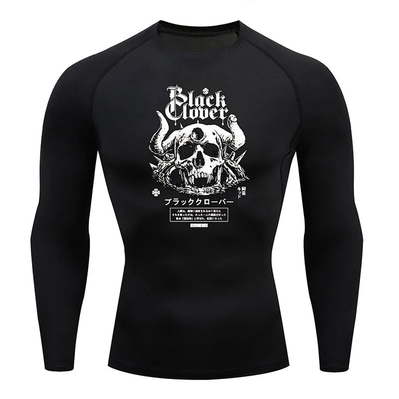 Black Clover Gym Fit Tshirt